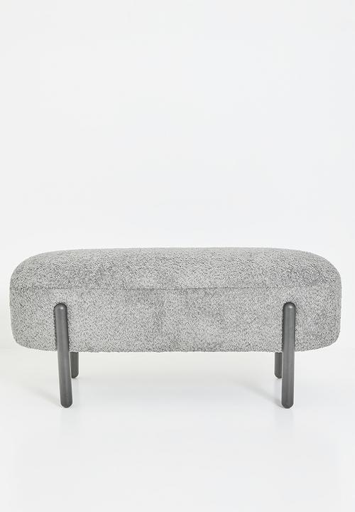 Sixth Floor - Stella Bench - Grey