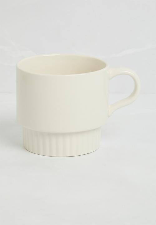 Sixth Floor - Draconis mug set of 4 - Natural