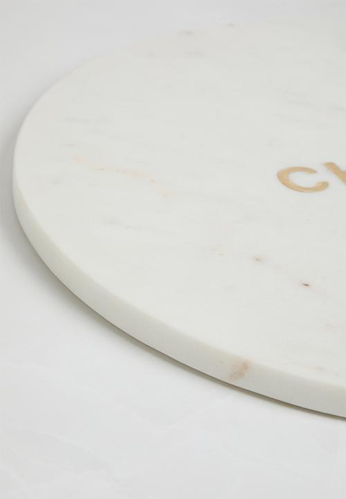 Sixth Floor - Sona Cheese board- White
