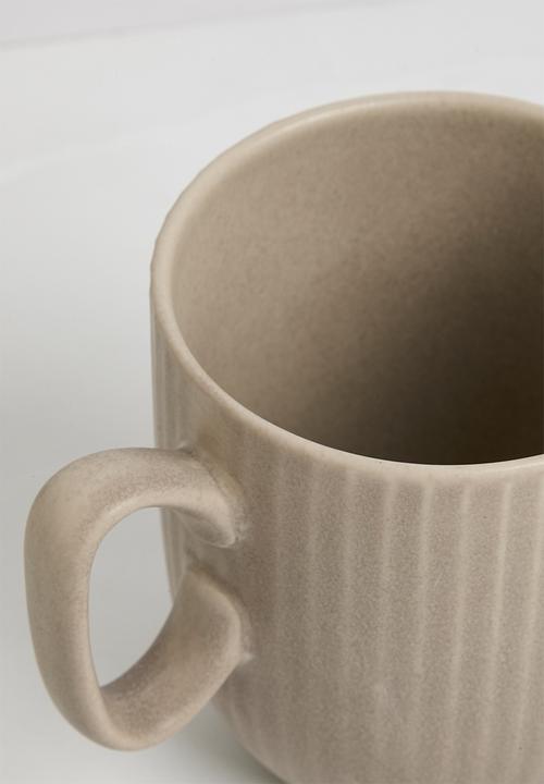 Sixth Floor - Mythosys mug set of 4 - Taupe
