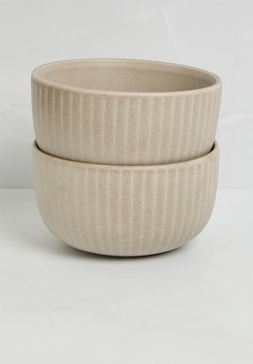 Sixth Floor - Athena bowl set of 2 - Natural