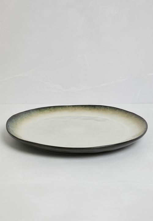 Sixth Floor - Moon dinner plate set of 4 - brown