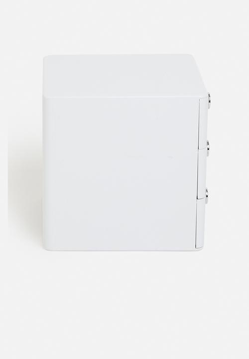 Litem - Cosmetics Desk Organizer 3 Layers - White