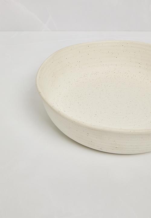 Sixth Floor - Saturn serving bowl - Milk