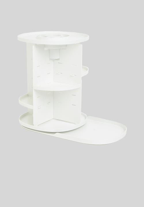 Litem - Rotating Cosmetic Organiser - Ivory