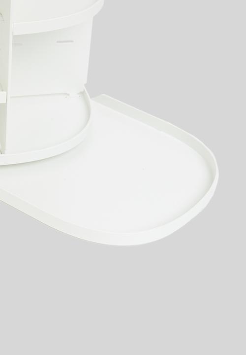 Litem - Rotating Cosmetic Organiser - Ivory