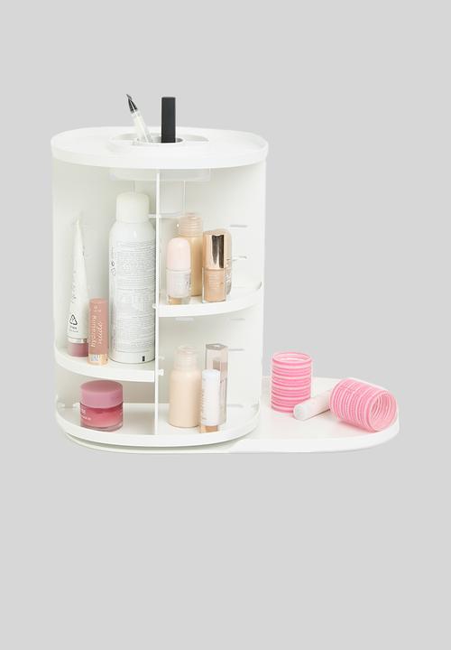 Litem - Rotating Cosmetic Organiser - Ivory