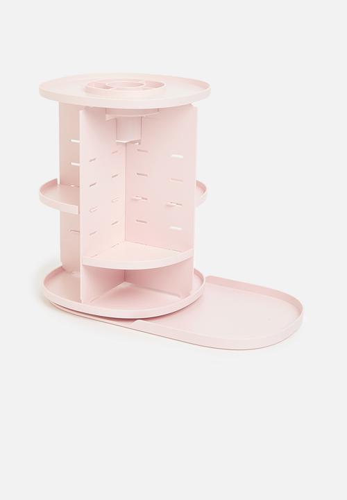 Litem - Rotating Cosmetic Organiser - Baby Pink