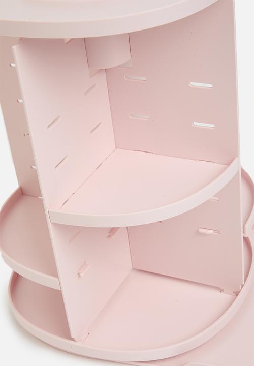 Litem - Rotating Cosmetic Organiser - Baby Pink