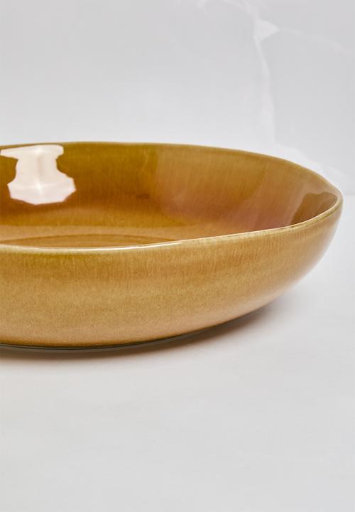 Sixth Floor - Jupiter serving bowl - Brown