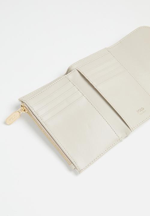 POLO - Porland compact trifold purse - grey