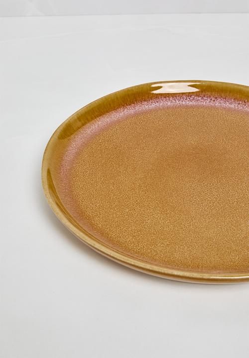 Sixth Floor - Jupiter side plate set of 4 - Brown