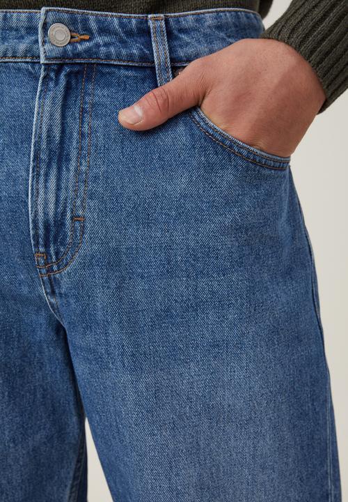 Cotton On - Baggy Jean - Shock Blue