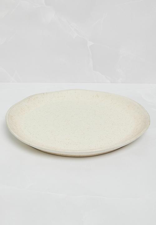 Sixth Floor - Saturn dinner plate set of 4 - Milk