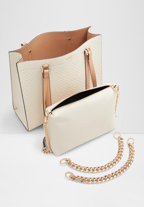 ALDO - Ameli shoulder bag - Bone multi