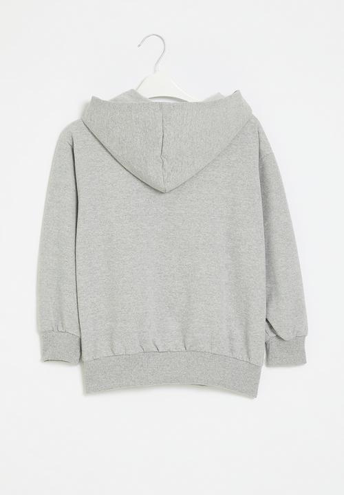 Pop Candy - Zip thru hoodie - grey