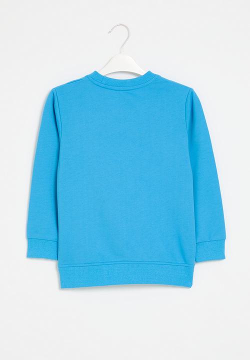 Pop Candy - Printed sweat top - blue