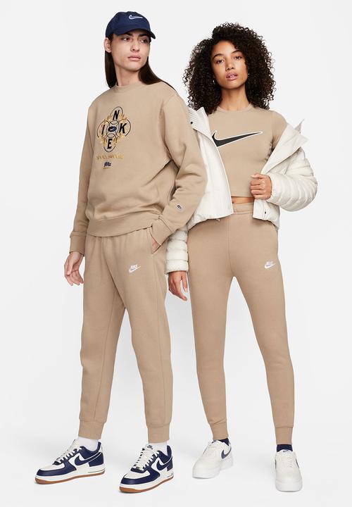 Nike - NSW Club Fleece Joggers - khaki/khaki/white