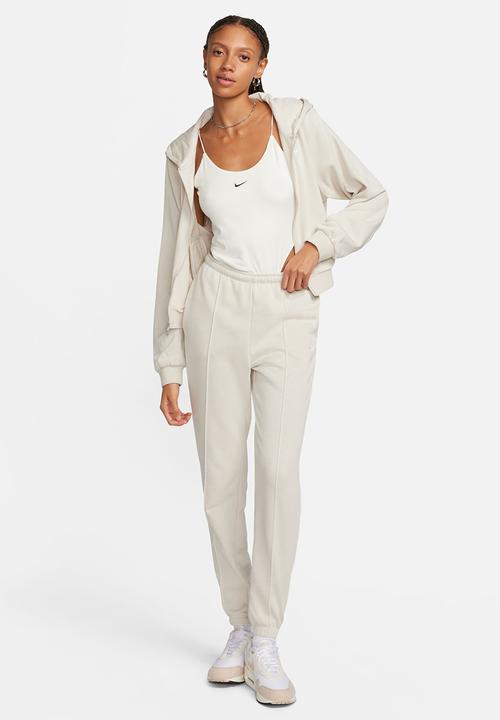 Nike - W Nsw Nk Chll Ft Hr Swtpnt - Lt Orewood Brn/Sail
