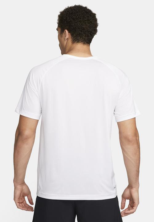 Nike - Dri-FIT ready ss fitness top - white/black