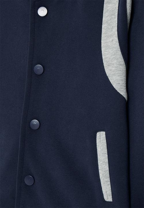 Pop Candy - Baseball jacket - blue & white