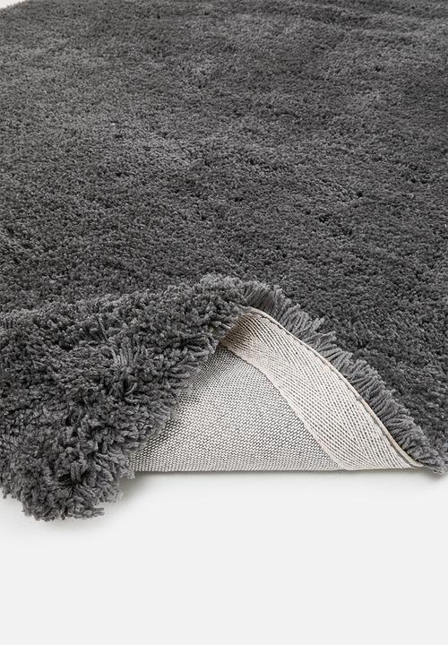 SF Collection - Polyester Tufted Rug - Charcoal