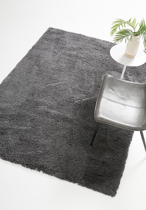 SF Collection - Polyester Tufted Rug - Charcoal