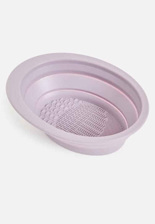 THE NIFTI PRODUCTS COMPANY - Pop up brush cleaner bowl - lavender