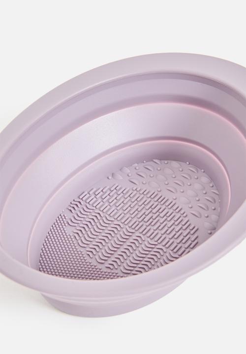 THE NIFTI PRODUCTS COMPANY - Pop up brush cleaner bowl - lavender