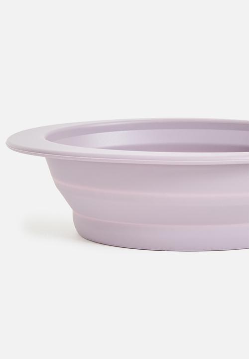 THE NIFTI PRODUCTS COMPANY - Pop up brush cleaner bowl - lavender