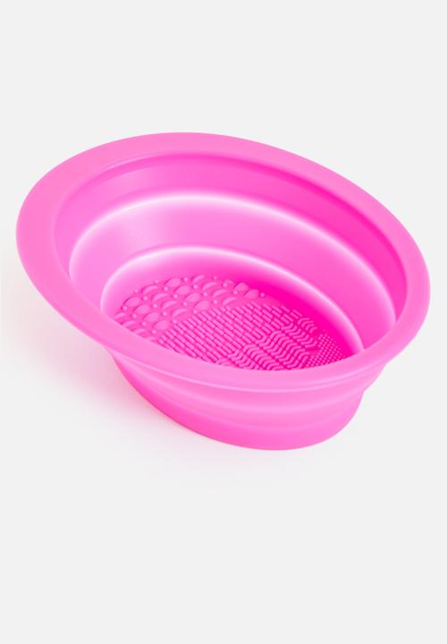 THE NIFTI PRODUCTS COMPANY - Pop up brush cleaner bowl - pink