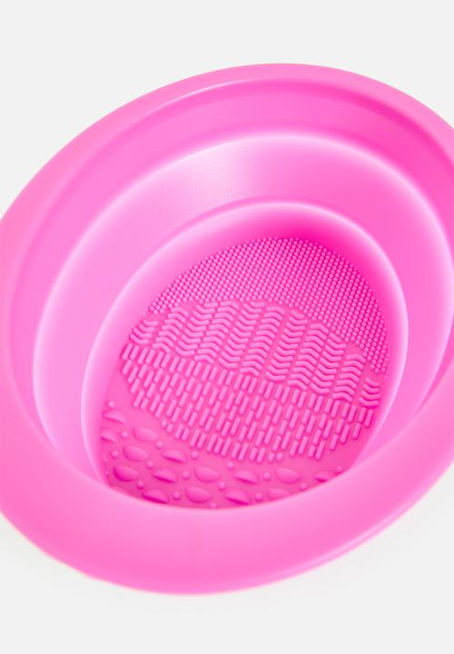 THE NIFTI PRODUCTS COMPANY - Pop up brush cleaner bowl - pink