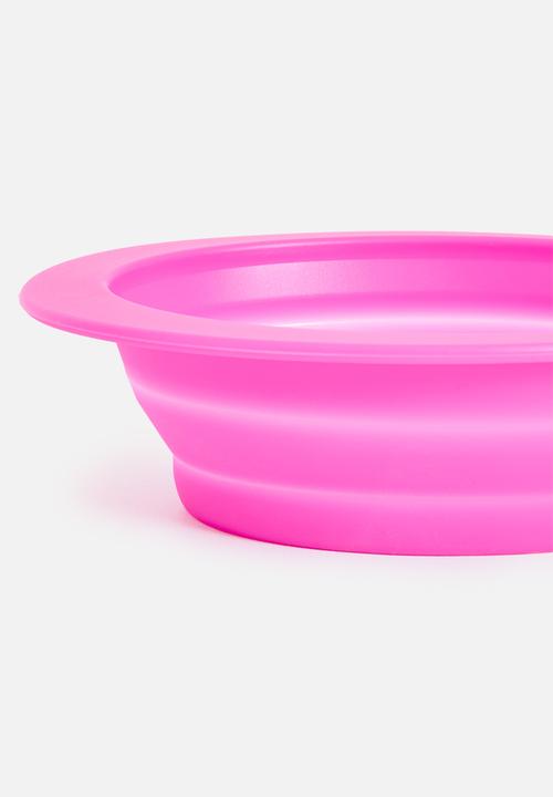 THE NIFTI PRODUCTS COMPANY - Pop up brush cleaner bowl - pink