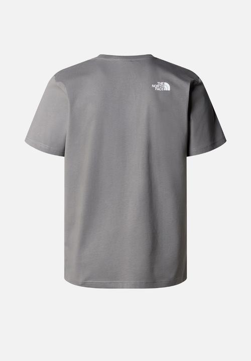 The North Face - M mountain play short sleeve tee - smoked pearl (0uz)