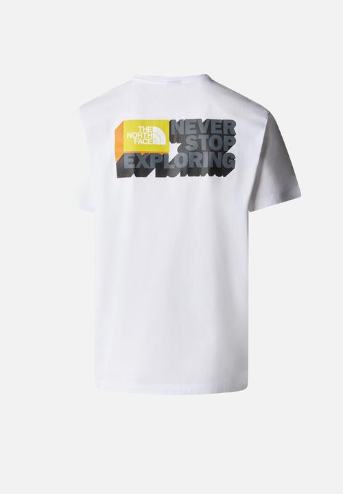 The North Face - M short sleeve nse graphic tee - tnf white (fn4)