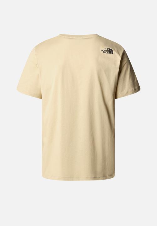 The North Face - M short sleeve fine tee - gravel (3x4)
