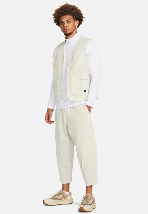 Under Armour - UA Unstoppable Vented Crop Trousers - silt