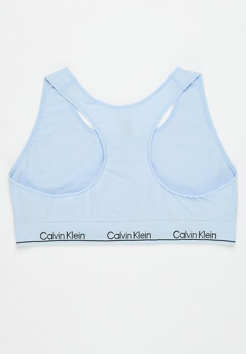 Calvin Klein - Plus Racerback bralette - skyway