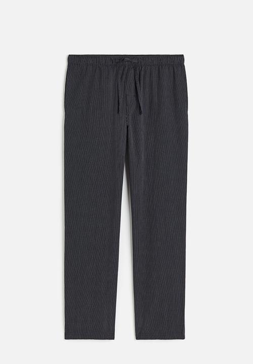 H&M - Regular fit pyjama bottoms - dark blue