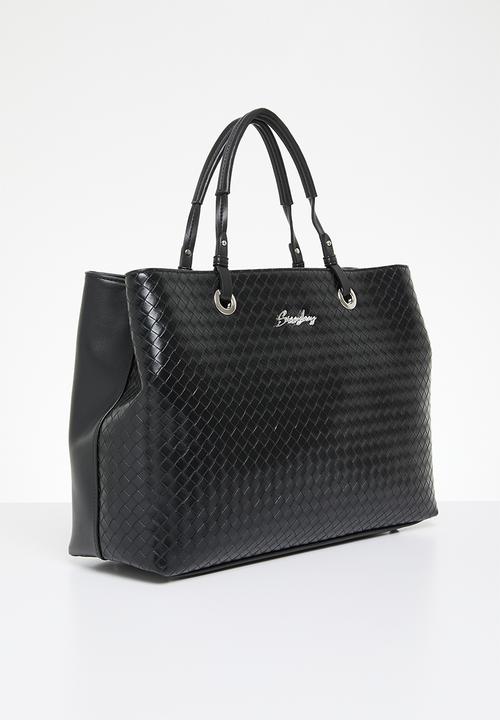 SISSY BOY - Elixer woven shopper - black