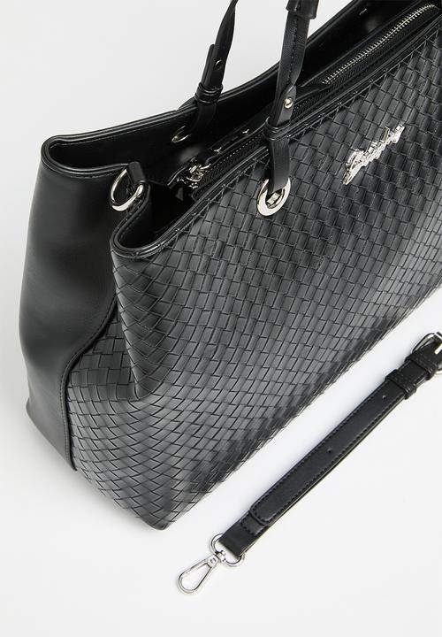 SISSY BOY - Elixer woven shopper - black