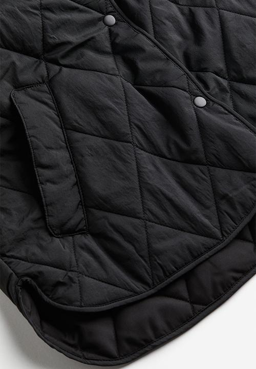 H&M - Quilted jacket - black