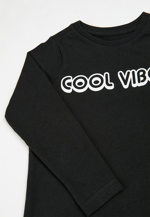 Pop Candy - 2 Pack graphic tee - black/white stripe
