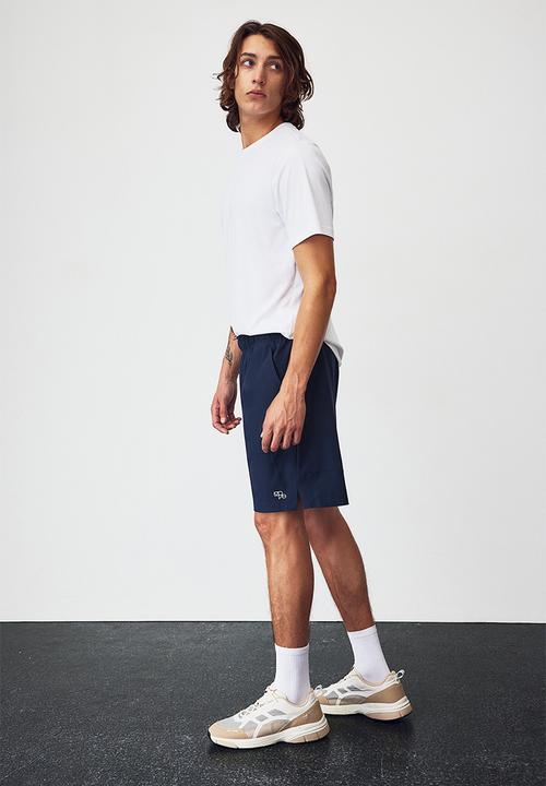 H&M - Drymove™ training shorts in 4-way stretch - dark blue 