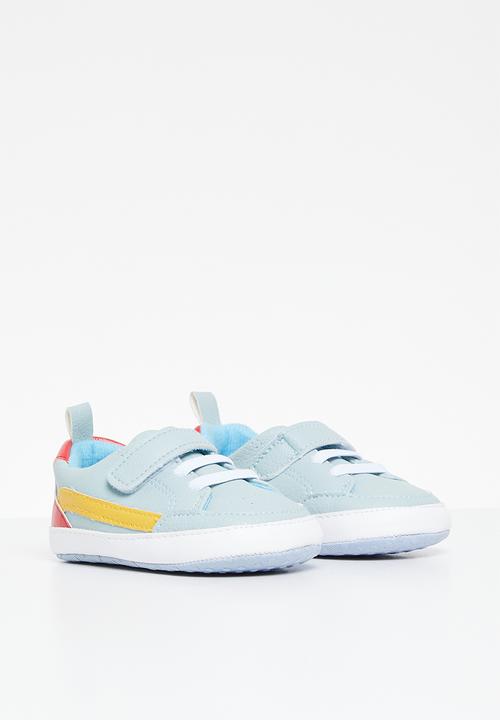 Pop Candy - Velcro & lace sneakers-light blue
