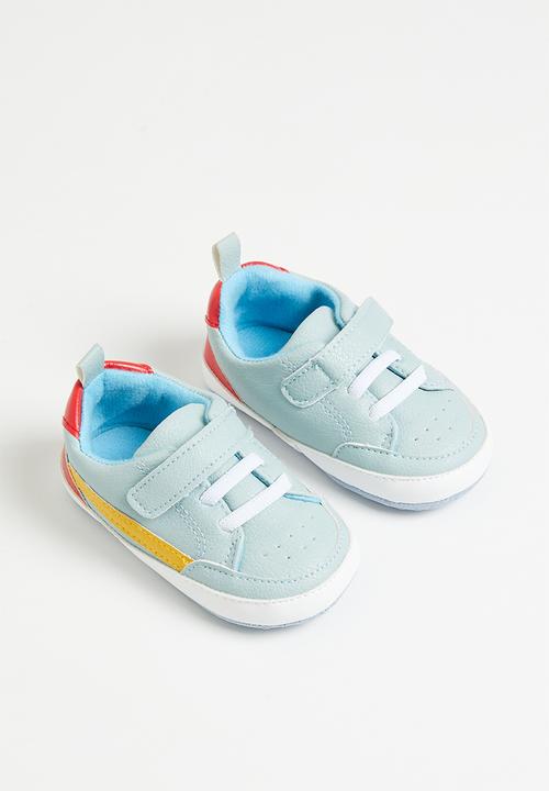 Pop Candy - Velcro & lace sneakers-light blue