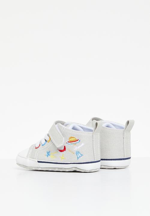 Pop Candy - Printed hi-top sneakers - grey