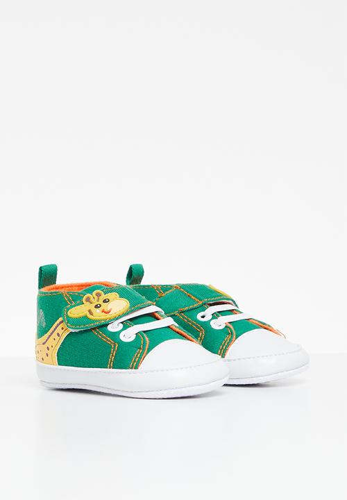 Pop Candy - Velcro & lace sneakers - green