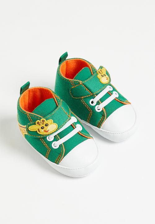 Pop Candy - Velcro & lace sneakers - green