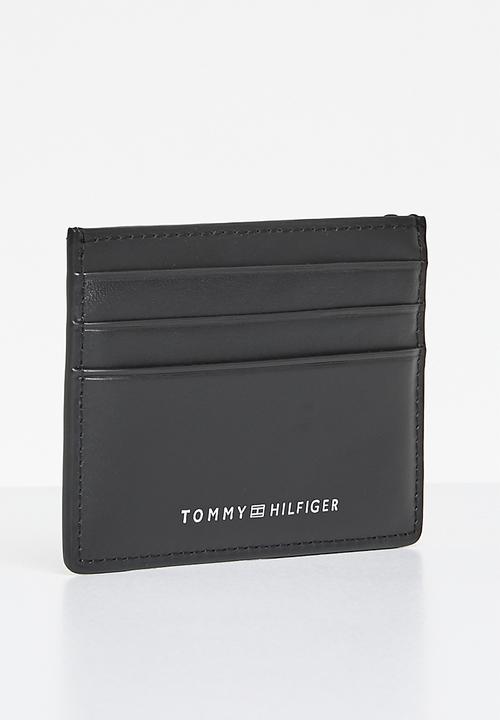 Tommy Hilfiger - TH Spw Leather Cc Holder - Black